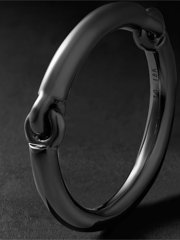 The Equinox Rhodium-Plated 18-Karat White Gold Ring - CU The Equinox Rhodium-Plated 18-Karat White Gold Ring - CU