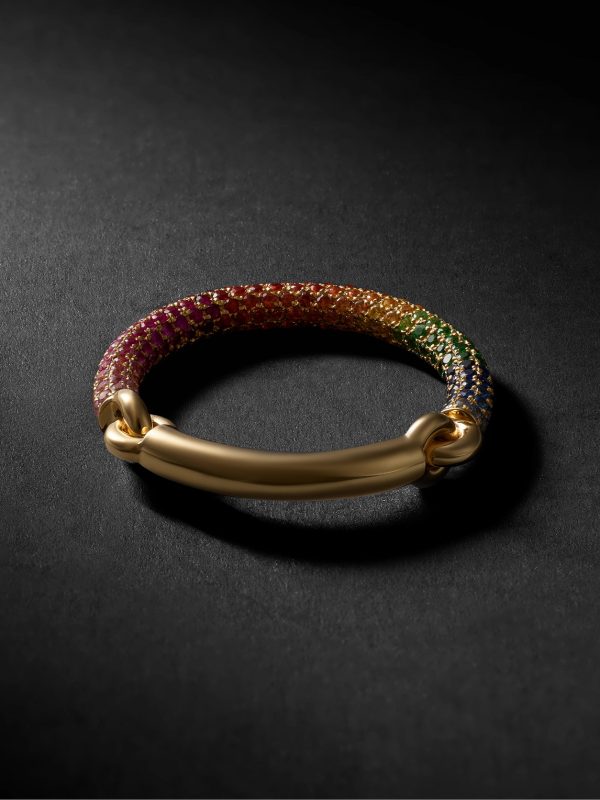 The Equinox 18-Karat Gold Multi-Stone Ring - BK The Equinox 18-Karat Gold Multi-Stone Ring - BK