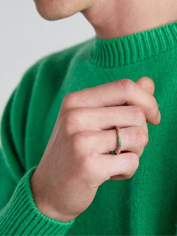 The Equinox 18-Karat Gold Multi-Stone Ring - FR The Equinox 18-Karat Gold Multi-Stone Ring - FR