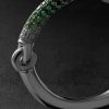 The Equinox 18-Karat Blackened White Gold, Tsavorite and Diamond Ring - CU