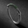 The Equinox 18-Karat Blackened White Gold, Tsavorite and Diamond Ring