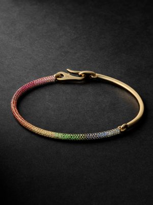 The Equinox 18-Karat Gold Multi-Stone Bracelet The Equinox 18-Karat Gold Multi-Stone Bracelet
