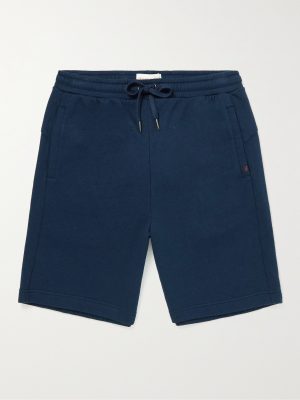 Quinn 1 Straight-Leg Cotton and Modal-Blend Jersey Drawstring Shorts Quinn 1 Straight-Leg Cotton and Modal-Blend Jersey Drawstring Shorts