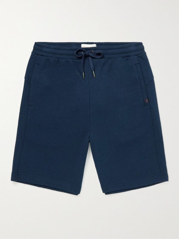 Quinn 1 Straight-Leg Cotton and Modal-Blend Jersey Drawstring Shorts