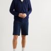 Quinn 1 Straight-Leg Cotton and Modal-Blend Jersey Drawstring Shorts - OU