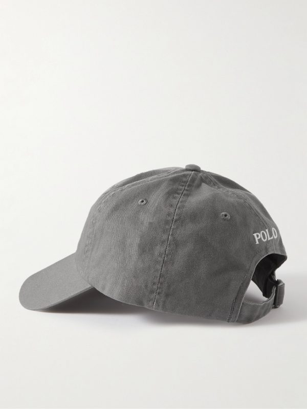 Logo-Embroidered Cotton-Twill Baseball Cap - BK Logo-Embroidered Cotton-Twill Baseball Cap - BK