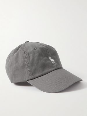 Logo-Embroidered Cotton-Twill Baseball Cap Logo-Embroidered Cotton-Twill Baseball Cap