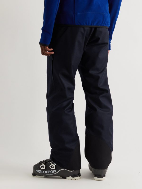 Bootcut Padded Wool-Flannel Ski Pants - BK Bootcut Padded Wool-Flannel Ski Pants - BK