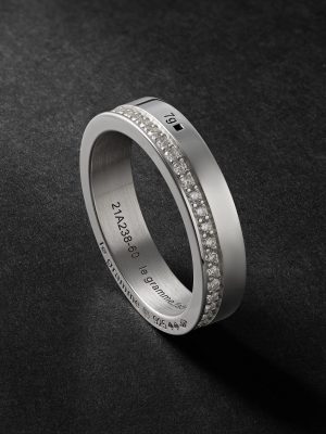 7g Sterling Silver Diamond Ring