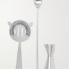 Outline Brushed Stainless Steel Bar Tool Set Outline Brushed Stainless Steel Bar Tool Set