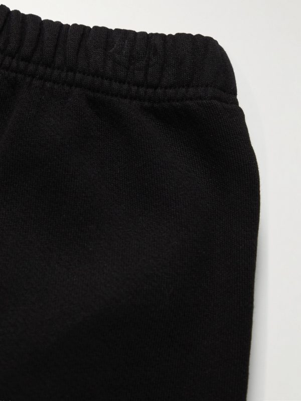 Heavyweight Straight-Leg Structured-Fleece Cotton-Jersey Shorts - E1 Heavyweight Straight-Leg Structured-Fleece Cotton-Jersey Shorts - E1