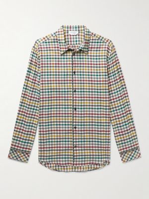 Quevedo Checked Brushed-Cotton Shirt