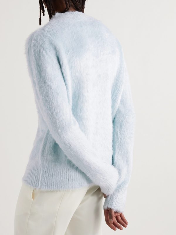 Brushed-Silk Sweater - BK Brushed-Silk Sweater - BK