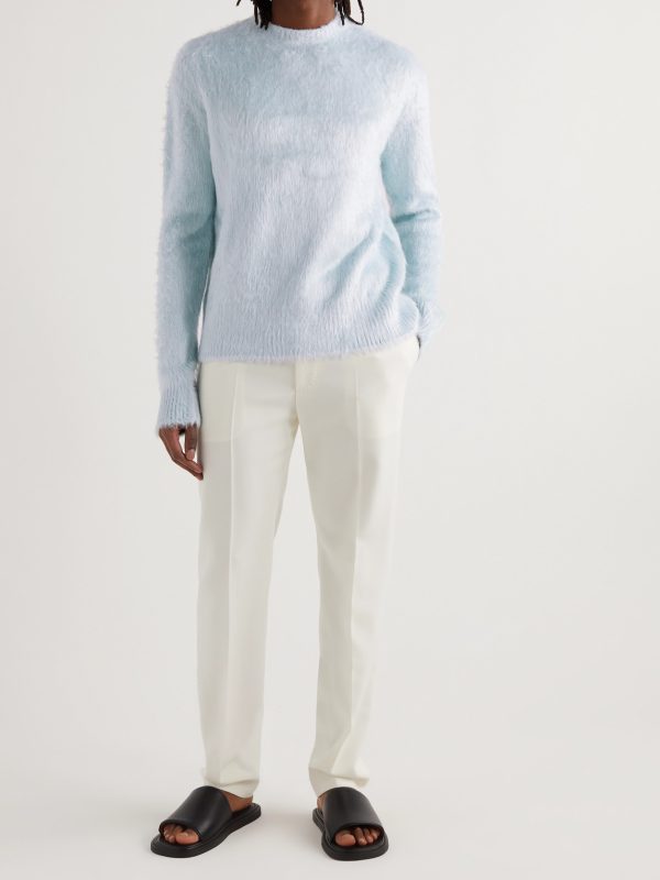 Brushed-Silk Sweater - OU Brushed-Silk Sweater - OU