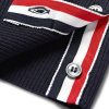 Striped Wool Cardigan - E2 Striped Wool Cardigan - E2