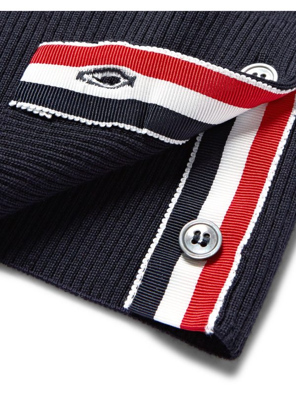 Striped Wool Cardigan - E2 Striped Wool Cardigan - E2