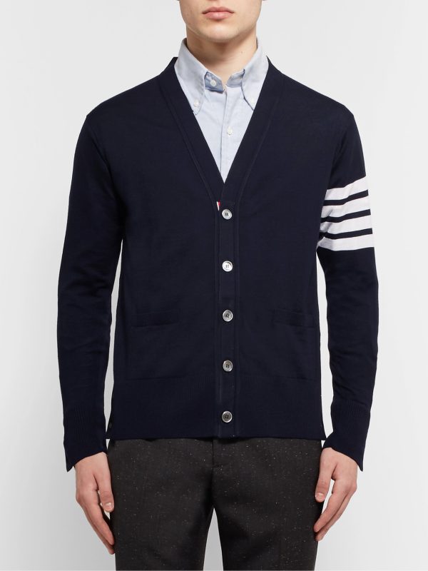 Striped Wool Cardigan - FR Striped Wool Cardigan - FR