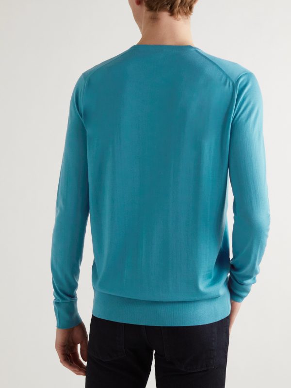 Wish Virgin Wool Sweater - BK Wish Virgin Wool Sweater - BK