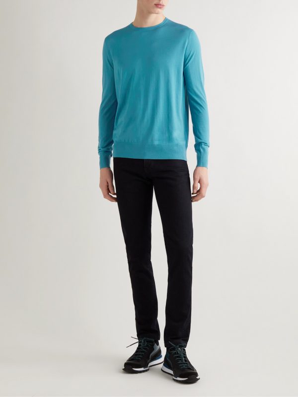 Wish Virgin Wool Sweater - OU Wish Virgin Wool Sweater - OU