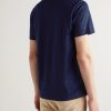 Cashmere-Piqué T-Shirt - BK Cashmere-Piqué T-Shirt - BK