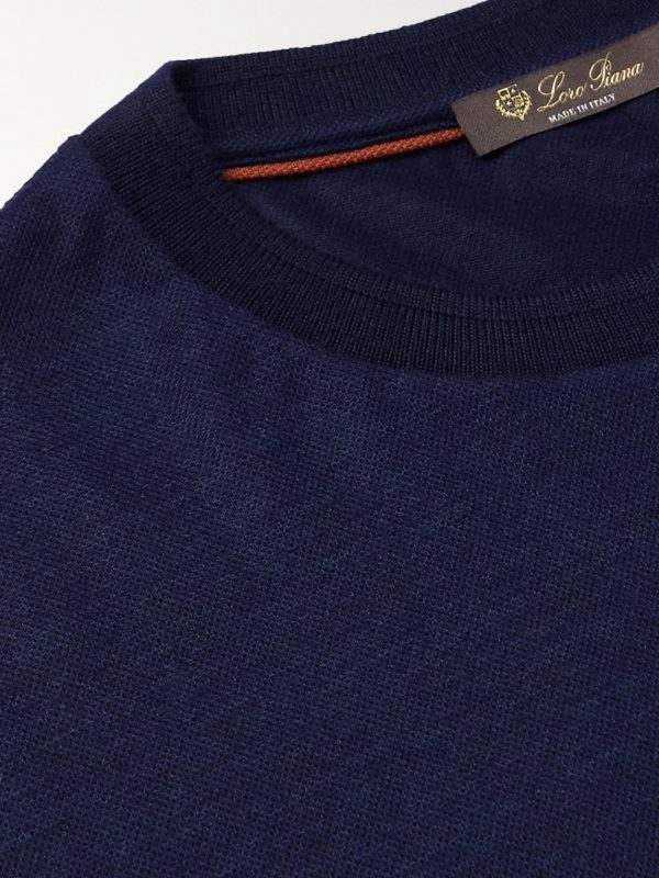 Cashmere-Piqué T-Shirt - CU Cashmere-Piqué T-Shirt - CU