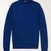 Slim-Fit Wish Virgin Wool Polo Shirt Slim-Fit Wish Virgin Wool Polo Shirt