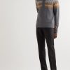 Glacier Fair Isle Cashmere Half-Zip Sweater - OU Glacier Fair Isle Cashmere Half-Zip Sweater - OU