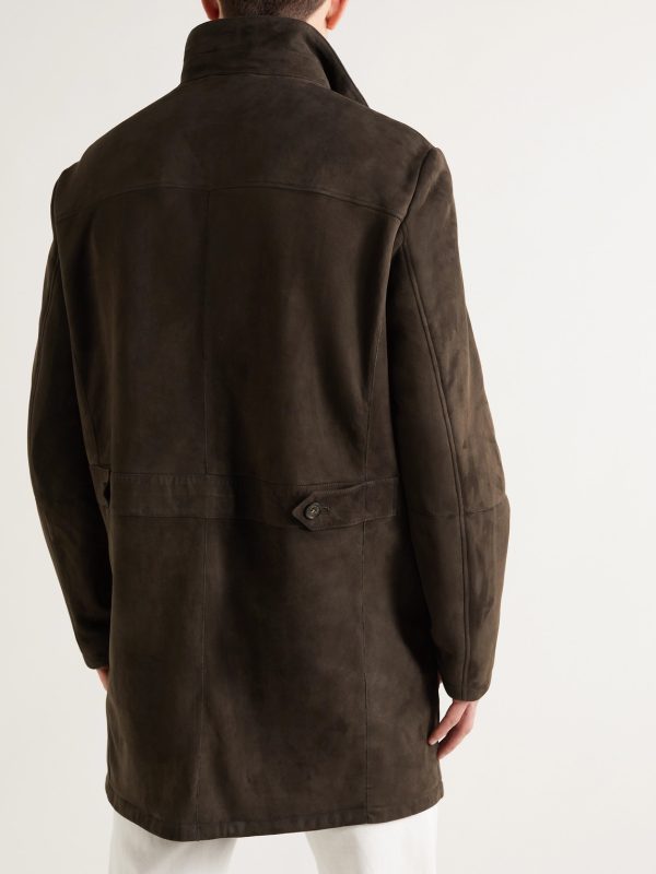 Shearling Car Coat - BK Shearling Car Coat - BK