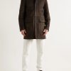 Shearling Car Coat - OU Shearling Car Coat - OU