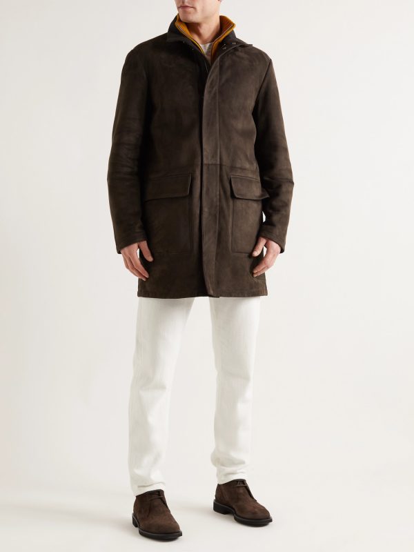 Shearling Car Coat - OU Shearling Car Coat - OU