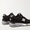 991 Suede, Nubuck and Mesh Sneakers - BK 991 Suede, Nubuck and Mesh Sneakers - BK
