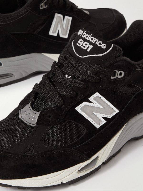991 Suede, Nubuck and Mesh Sneakers - CU 991 Suede, Nubuck and Mesh Sneakers - CU