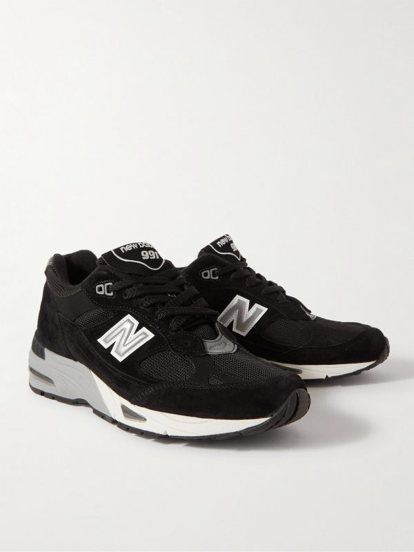 991 Suede, Nubuck and Mesh Sneakers - FR 991 Suede, Nubuck and Mesh Sneakers - FR