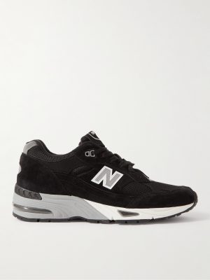 991 Suede, Nubuck and Mesh Sneakers