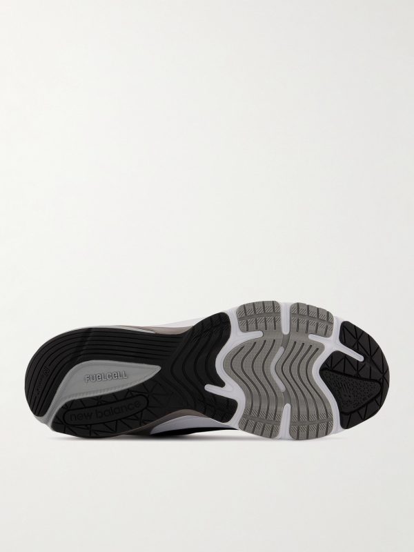 990v6 Leather-Trimmed Suede and Mesh Sneakers - E1 990v6 Leather-Trimmed Suede and Mesh Sneakers - E1