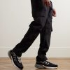 990v6 Leather-Trimmed Suede and Mesh Sneakers - OU 990v6 Leather-Trimmed Suede and Mesh Sneakers - OU