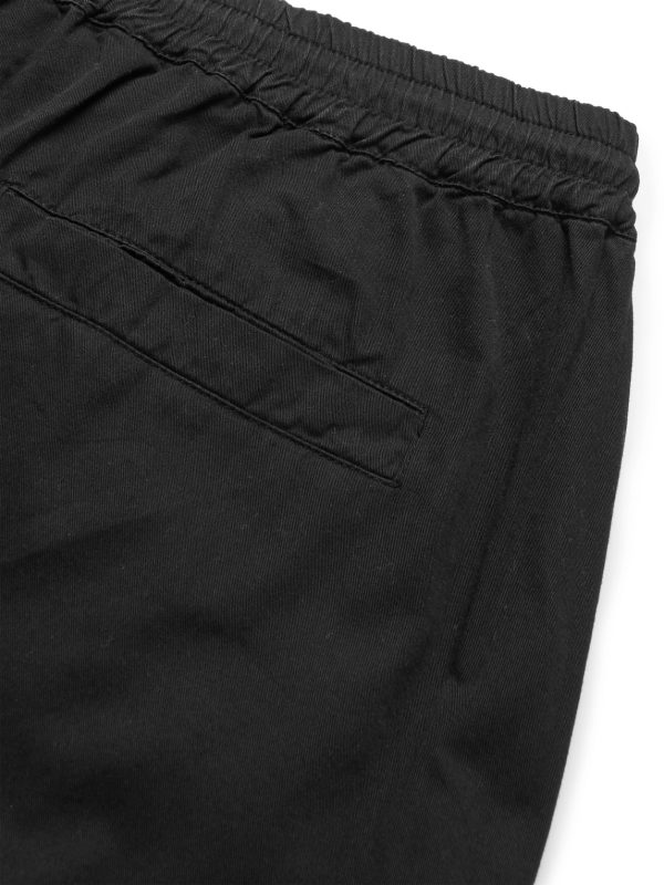 Tapered Cotton-Twill Drawstring Trousers - CU Tapered Cotton-Twill Drawstring Trousers - CU