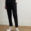 Tapered Cotton-Twill Drawstring Trousers - FR Tapered Cotton-Twill Drawstring Trousers - FR