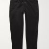 Tapered Cotton-Twill Drawstring Trousers Tapered Cotton-Twill Drawstring Trousers