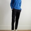 Tapered Cotton-Twill Drawstring Trousers - OU Tapered Cotton-Twill Drawstring Trousers - OU