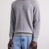 Striped Ribbed Cashmere Sweater - FR Striped Ribbed Cashmere Sweater - FR