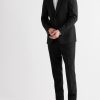 Grosgrain-Trimmed Virgin Wool Tuxedo Trousers - OU Grosgrain-Trimmed Virgin Wool Tuxedo Trousers - OU