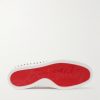 Pik Boat Spiked Glittered Logo-Print Canvas Slip-On Sneakers - E1 Pik Boat Spiked Glittered Logo-Print Canvas Slip-On Sneakers - E1