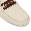 Ayrton Webbing-Trimmed Horsebit Leather Driving Shoes - CU