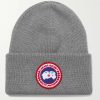 Logo-Appliquéd Merino Wool Beanie