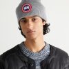 Logo-Appliquéd Merino Wool Beanie - OU