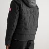 HyBridge Quilted Nylon Down Jacket - BK