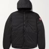 Lodge Slim-Fit Nylon-Ripstop Hooded Down Jacket Lodge Slim-Fit Nylon-Ripstop Hooded Down Jacket
