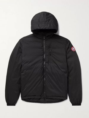 Lodge Slim-Fit Nylon-Ripstop Hooded Down Jacket Lodge Slim-Fit Nylon-Ripstop Hooded Down Jacket