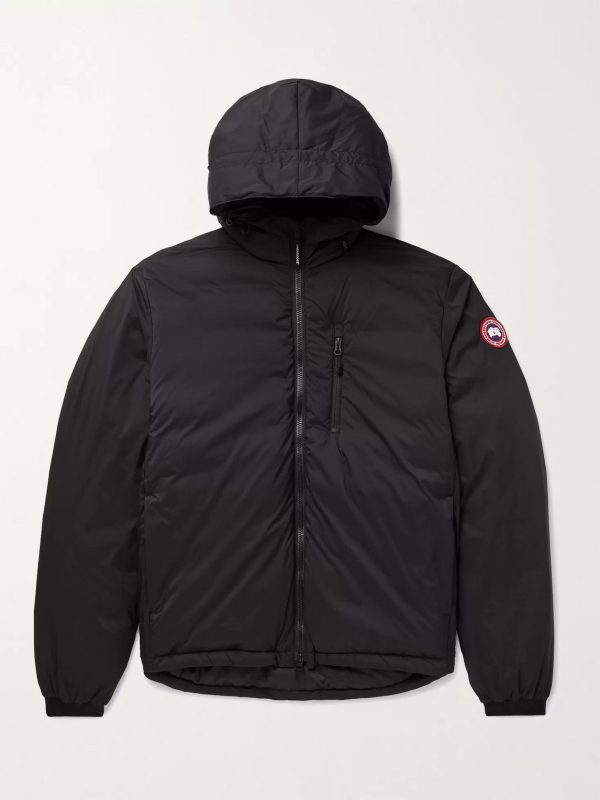Lodge Slim-Fit Nylon-Ripstop Hooded Down Jacket Lodge Slim-Fit Nylon-Ripstop Hooded Down Jacket